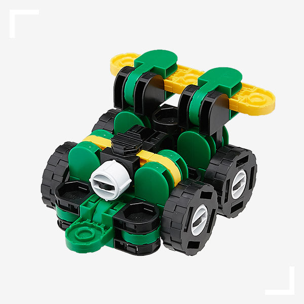 IRINGO Transformers G – 3-in-1 Transformierbares Lernbaustein-Set (51 Teile)