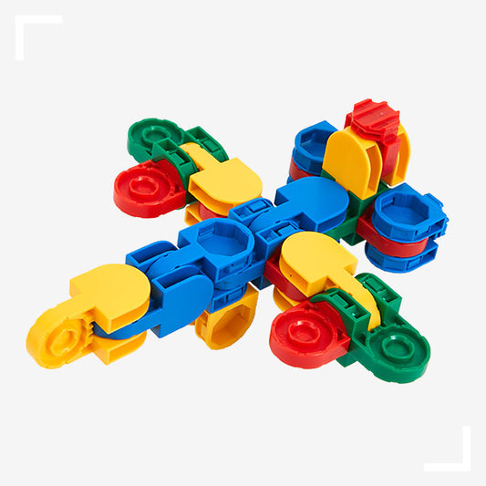 IRINGO Mini Airplane – 6-in-1 Lernbaustein Mini-Serie (21 Teile)