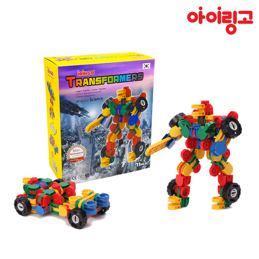 IRINGO Transformers – 4-in-1 Lernbaustein Transformers-Serie (71 Teile)
