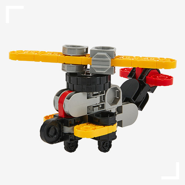 IRINGO Mini Helicopter – 6-in-1 Lernbaustein Mini-Serie (38 Teile)