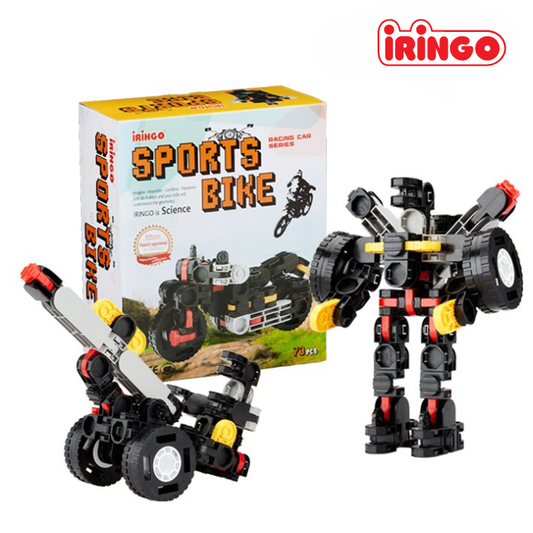 IRINGO Sports Bike – 3 Modelle in 1 Set (73 Teile)