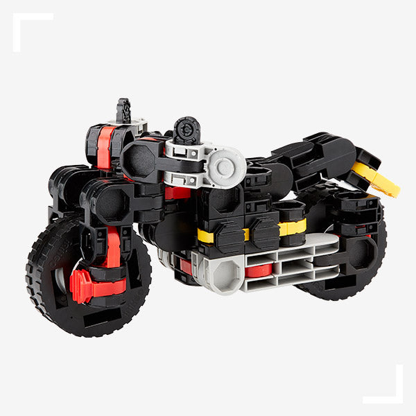 IRINGO Sports Bike – 3-in-1 Lernbaustein Fahrzeug-Serie (73 Teile)