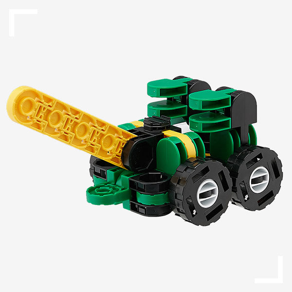 IRINGO Transformers G – 3-in-1 Transformierbares Lernbaustein-Set (51 Teile)