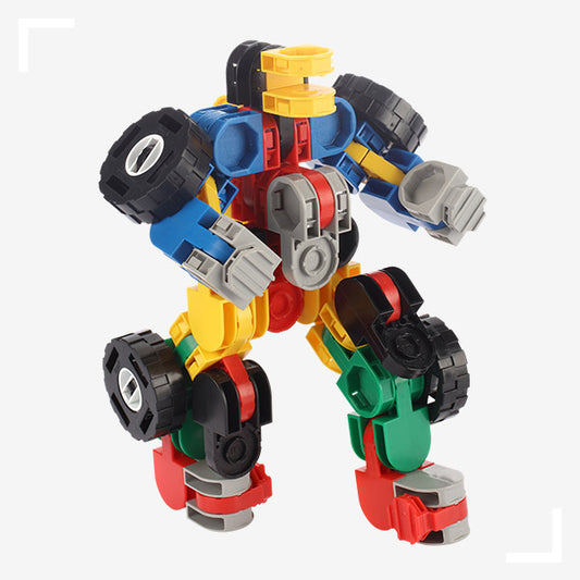 IRINGO Transformers Z – 5-in-1 Lernbaustein Transformers-Serie (61 Teile)