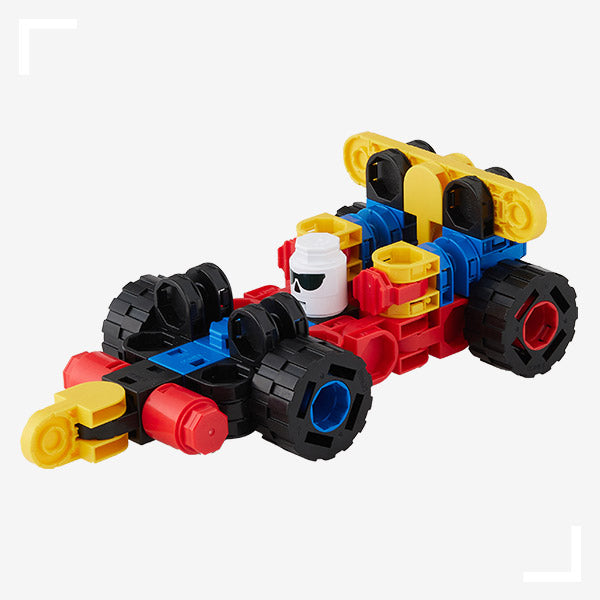 IRINGO New Sports Car – 5-in-1 Lernbaustein Fahrzeugserie (65 Teile)