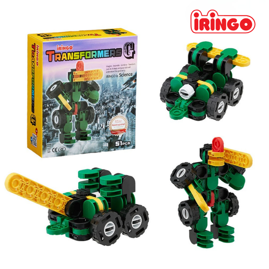 IRINGO Transformers G – 3 Modelle in 1 Set (51 Teile)
