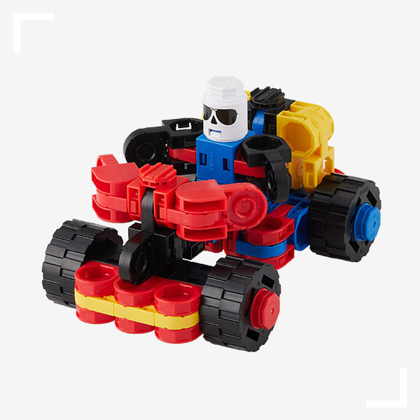 IRINGO New Sports Car – 5-in-1 Lernbaustein Fahrzeugserie (65 Teile)