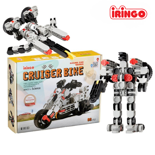 IRINGO Cruiser Bike – 3 Modelle in 1 Set (90 Teile)