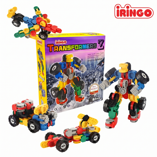 IRINGO Transformers Z – 5 Modelle in 1 Set (61 Teile)