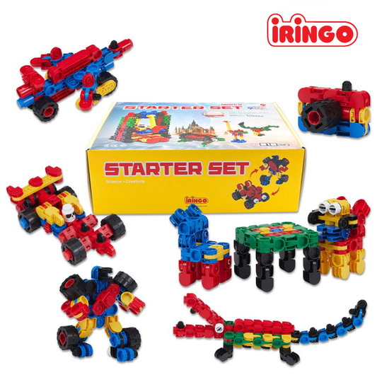 IRINGO New Starter Set – 18 Modelle in 1 Set (212 Teile)