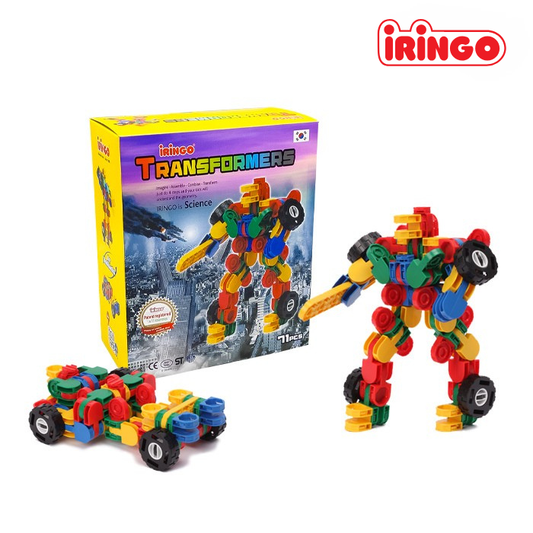 IRINGO Transformers – 5 Modelle in 1 Set (71 Teile)
